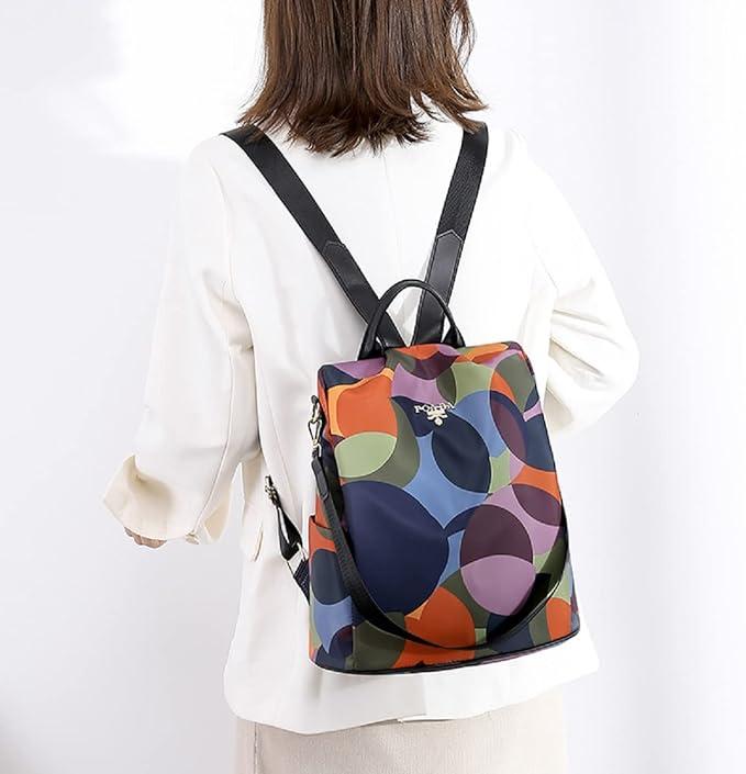 Mochila antirrobo multicolor 